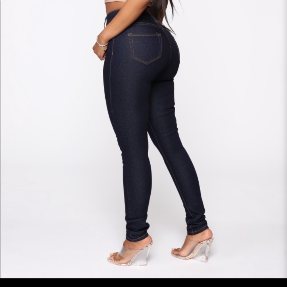 Fashion nova Jodeci Jeans - Dark Wash